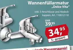 Sonderpreis Baumarkt Wannenfüllarmatur ,,Dolce Vita" Angebot
