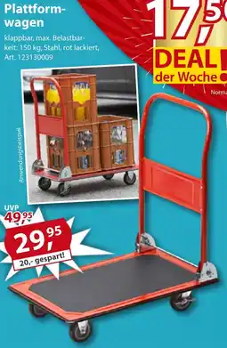 Sonderpreis Baumarkt Plattformwagen Angebot