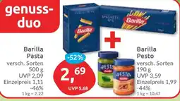 Budni Barilla Pasta + Pesto Angebot