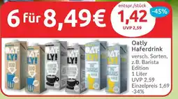Budni Oatly Haferdrink Angebot