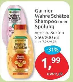 Budni Garnier Wahre Schätze Shampoo oder Spülung Angebot