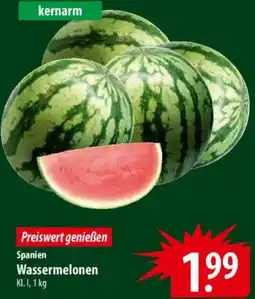 Famila Nord Ost Spanien Wassermelonen Angebot