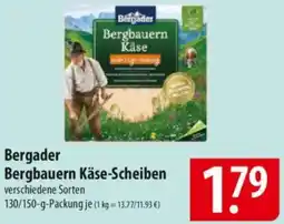 Famila Nord Ost Bergader Bergbauern Käse-Scheiben Angebot
