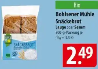 Famila Nord Ost Bohlsener Mühle Snäckebrot Angebot
