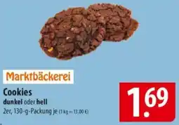 Famila Nord Ost Marktbäckerei Cookies dunkel oder hell Angebot