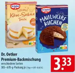Famila Nord Ost Dr. Oetker Premium-Backmischung Angebot