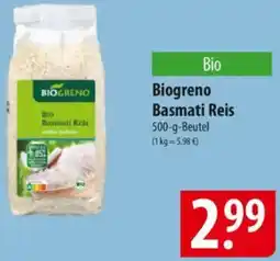 Famila Nord Ost Biogreno Basmati Reis Angebot