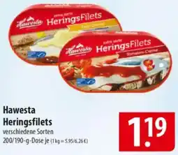 Famila Nord Ost Hawesta Heringsfilets Angebot