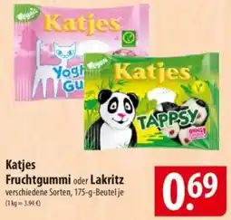 Famila Nord Ost Katjes Fruchtgummi oder Lakritz Angebot