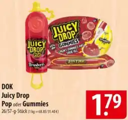 Famila Nord Ost DOK Juicy Drop Pop oder Gummies Angebot