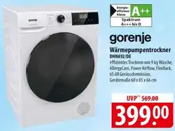 Famila Nord Ost gorenje Wärmepumpentrockner DHNA92/DE Angebot