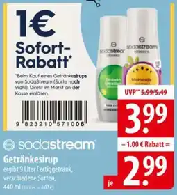 Famila Nord Ost Sodastream Getränkesirup Angebot