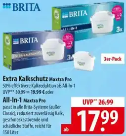 Famila Nord Ost BRITA Extra Kalkschutz Maxtra Pro oder All-In-1 Maxtra Pro Angebot