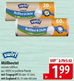 Famila Nord Ost Swirl Müllbeutel Angebot