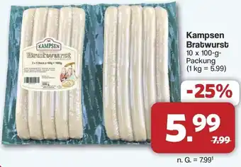 Famila Nord West Kampsen Bratwurst Angebot