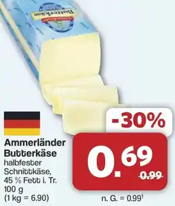 Famila Nord West Ammerländer Butterkäse Angebot