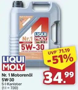 Famila Nord West LIQUI MOLY Nr. 1 Motorenöl 5W-30 Angebot