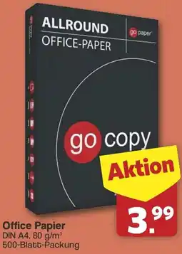 Famila Nord West go copy Office Papier Angebot