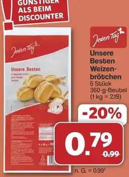 Famila Nord West Jeden Tag Unsere Besten Weizenbrötchen Angebot