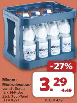 Famila Nord West Mineau Mineralwasser Angebot