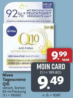 Famila Nord West Nivea Tagescreme Q10 Angebot