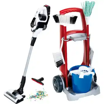 Netto Marken-Discount Theo Klein Kinderhaushaltsgerät Besenwagen mit Staubsauger Bosch Unlimited Angebot