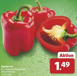 Famila Nord West Paprika rot Angebot