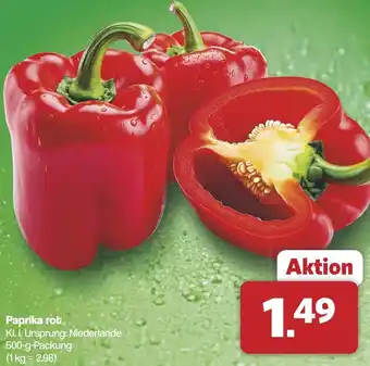 Famila Nord West Paprika rot Angebot