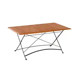 Netto Marken-Discount Merxx Schlossgarten Klapptisch 160 x 90 cm Angebot