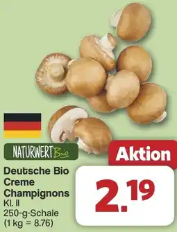 Famila Nord West NATURWERT Bio Deutsche Bio Creme Champignons Angebot