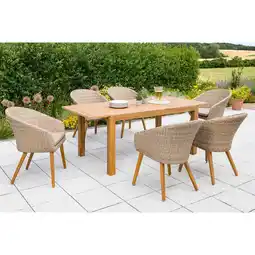 Netto Marken-Discount Merxx Arrone Set 7tlg. Ausziehtisch Angebot