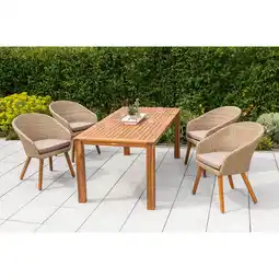 Netto Marken-Discount Merxx Arrone Set 5tlg. Ausziehtisch Angebot