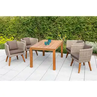 Netto Marken-Discount Merxx Imperia Set 5tlg. Ausziehtisch Angebot