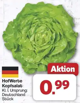 Famila Nord West HofWerte Kopfsalat Angebot