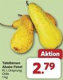 Famila Nord West Tafelbirnen Abate Fetel Angebot