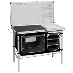 Netto Marken-Discount BRUNNER Campingküche Drive In Black Kochbox Camping Schrank Küche Waschbecken Angebot