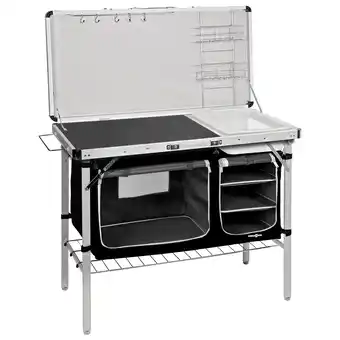 Netto Marken-Discount BRUNNER Campingküche Drive In Black Kochbox Camping Schrank Küche Waschbecken Angebot