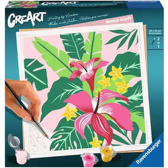 Netto Marken-Discount Ravensburger Malen CreArt - Tropical Plants Angebot