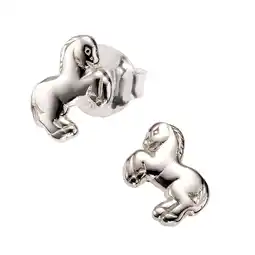 Netto Marken-Discount Zeeme for Kids Ohrringe 925 Sterling Silber Pferd Angebot