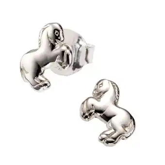 Netto Marken-Discount Zeeme for Kids Ohrringe 925 Sterling Silber Pferd Angebot