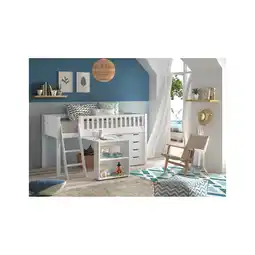 Netto Marken-Discount SCOTT Hochbett, LF 90 x 200 cm,versch. Ausführungen - mit Schreibtisch und Schubladenkommode Angebot