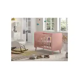 Netto Marken-Discount BILLY Babybett LF 60 x 120 cm, m. verst. Lattenrost - versch. Ausführungen - Rosa Angebot