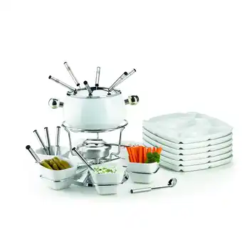 Netto Marken-Discount Mäser Fondueset Weiß Angebot