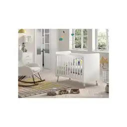 Netto Marken-Discount BILLY Babybett LF 60 x 120 cm, m. verst. Lattenrost - versch. Ausführungen - Weiß Angebot