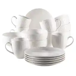 Netto Marken-Discount Mäser Dalia Frühstücksset, Porzellan Weiß Angebot