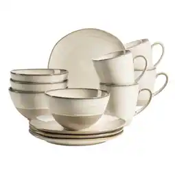 Netto Marken-Discount Mäser Frühstücksgeschirr, Keramik Nottingham Beige Angebot