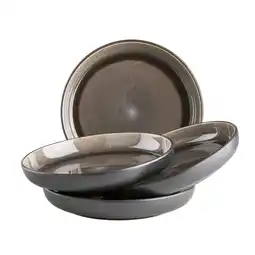 Netto Marken-Discount Mäser Suppenteller-Set, Steinzeug Niara Angebot