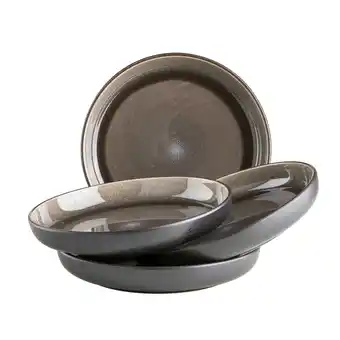 Netto Marken-Discount Mäser Suppenteller-Set, Steinzeug Niara Angebot