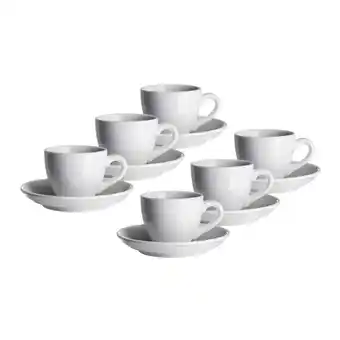 Netto Marken-Discount Mäser Espressotassen-Set, Porzellan COLOMBIA Weiß Angebot