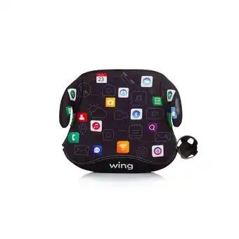 Netto Marken-Discount Chipolino Kindersitz, Sitzerhöhung Wing i-Size (125-150cm) ISOFIX Getränkehalter schwarz Angebot